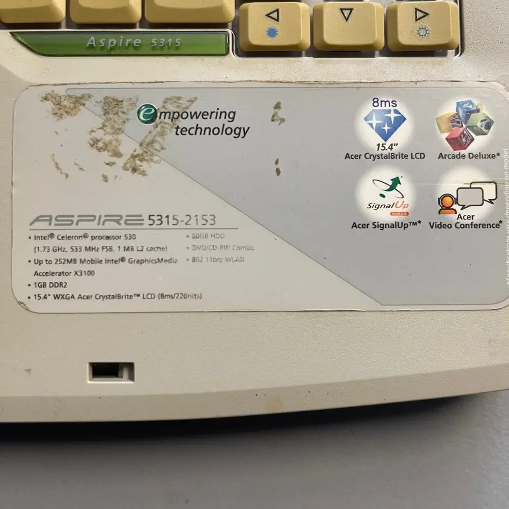 Acer parts only